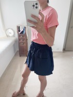 【限時高質款現貨】NPAHA Navy - 3D pocket shorts